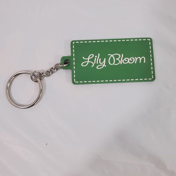 LILY Bloom Keychain Key Fob or Handbag Attachment - Picture 4 of 10